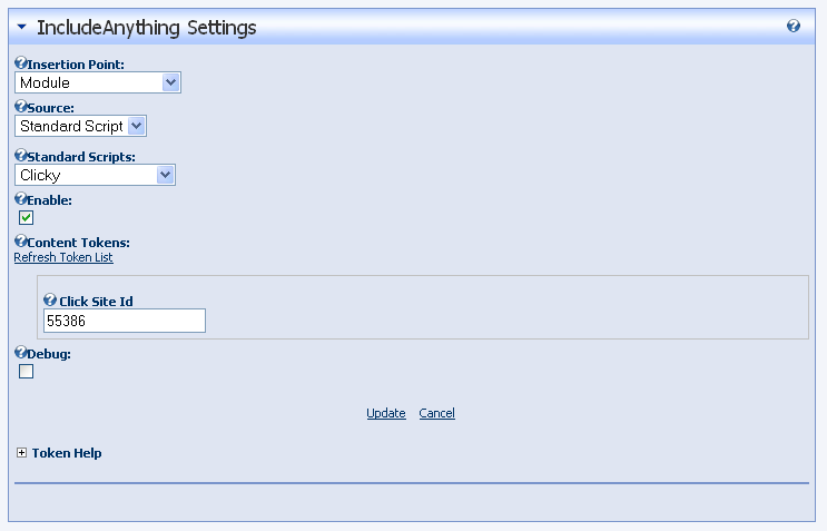 Inject Anything Configuration